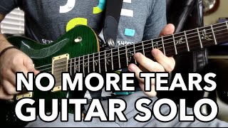 Ozzy Osbourne – No More Tears (Guitar Solo Cover)