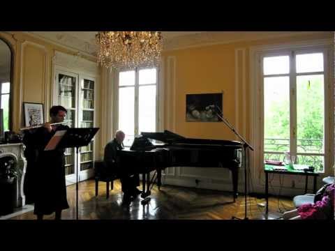 Polonaise pour flûte piccolo et piano d'Eugène Damaré