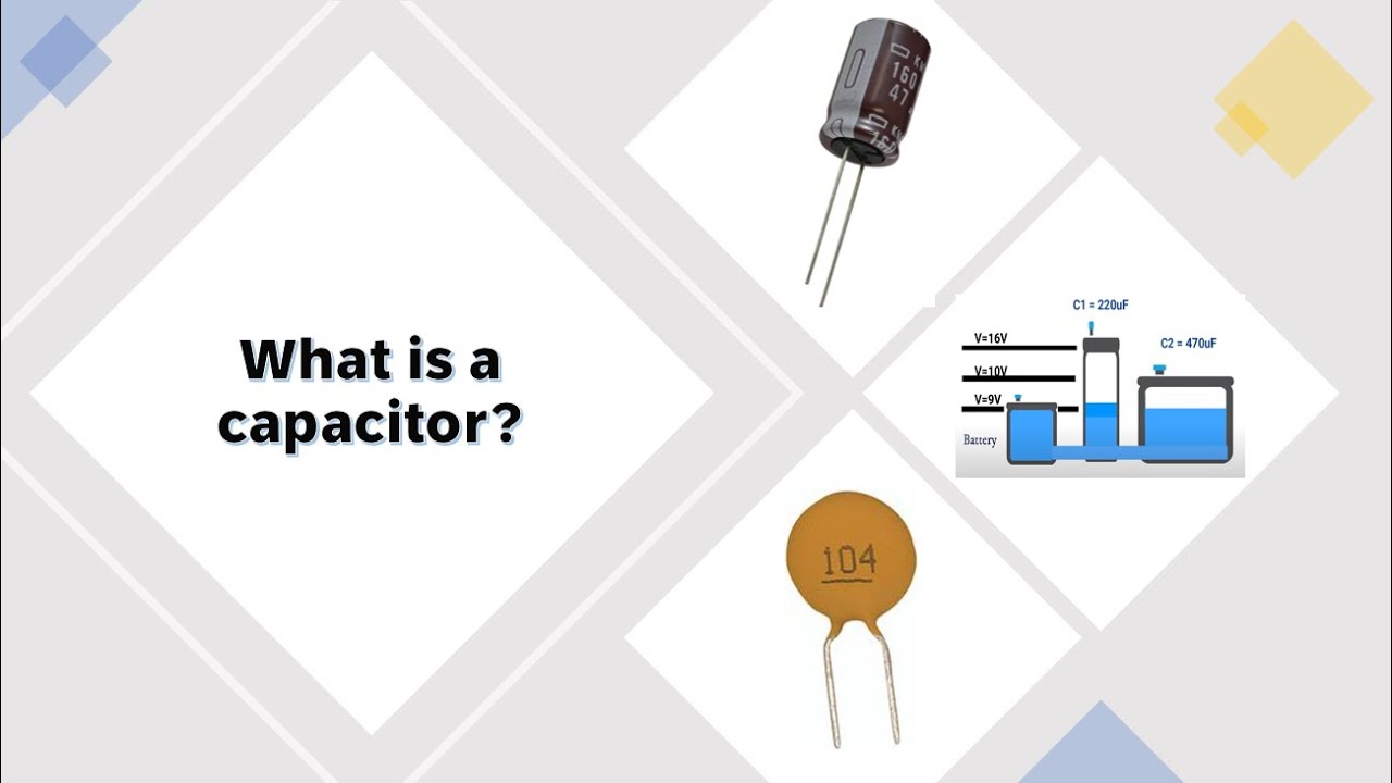 What is a Capacitor | Basic Electronics | Working principle