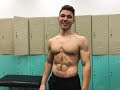 BEST BODY 15 YEARS OLD BOY | YOUNG AESTHETIC | HARD TRAINING IN GYM AND FLEXING