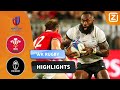WAT EEN SENSATIONELE SLOTFASE ? | Wales vs Fiji | WK Rugby 2023 | Samenvatting