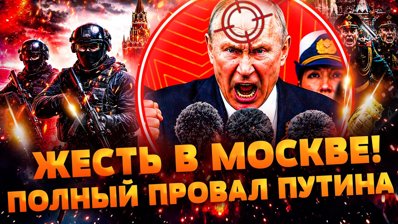 💥СРОЧНО! МЕСИВО В ЦЕНТРЕ МОСКВЫ! КРЕМЛЬ ОКРУЖИЛИ СИЛОВИКИ! РУССКИЕ БЕЖАЛИ! Т