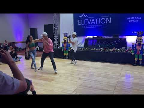 Elevation Zouk Festival 2021 Paulo & Luiza Brazilian Zouk Dance Demo