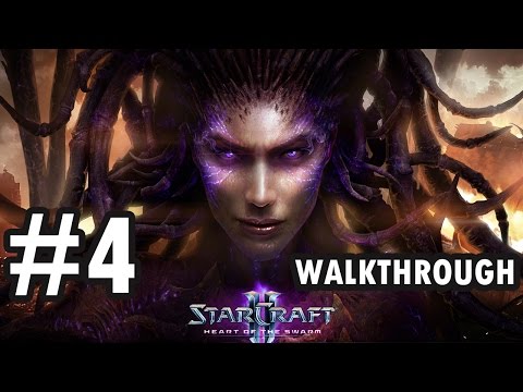 Starcraft 2: Heart of the Swarm - Campaign - Brutal - Mission 4: Harvest of screams (Walkthrough)