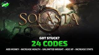 SOLASTA - CROWN OF THE MAGISTER Cheats: Add Money, Increase Health, ... | Trainer by PLITCH