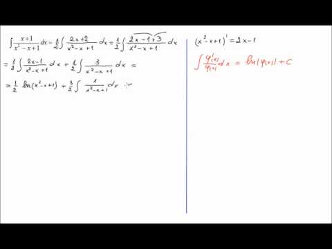 Calculul unor integrale de functii rationale - exercitiu rezolvat.wmv