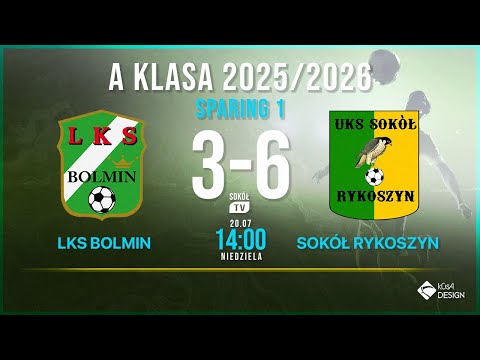 Skrót z meczu LKS Bolmin - Sokół Nordkalk Górnik Rykoszyn 3:6