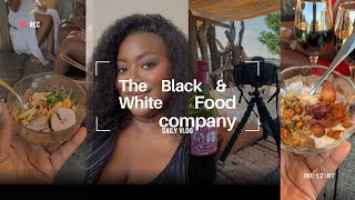 VLOG: THE BLACK AND WHITE FOOD COMPANY EXPERIENCE || WEEKENDS IN HARARE || FOOD TASTING