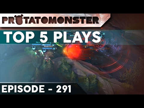 League of Legends Top 5 Plays Week 291 | Ft. Unkillable Maokai and Insane 1v5 Outplays