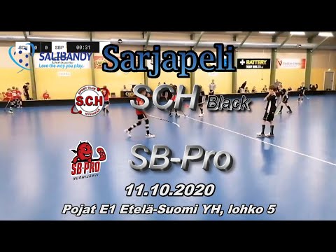 Sarjapeli E1 SCH Black - SB-Pro 11.10.2020