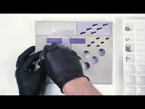 Restoring Arcade Controller for My Nintendo SNES   Console Restoration 1080p 50fps H264 128kbit AAC