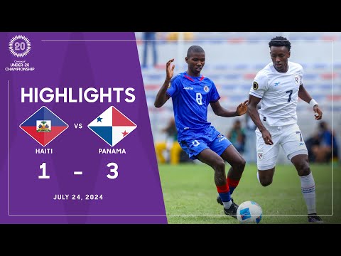 U20Championship 2024 | Haiti vs Panama | Group C
