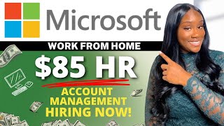 MICROSOFT WORK FROM HOME | WHF JOBS | ENTRY LEVEL WORK FROM HOME JOBS