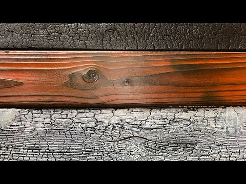 DIY Wood Burning Technique - Burning Different Wood Species