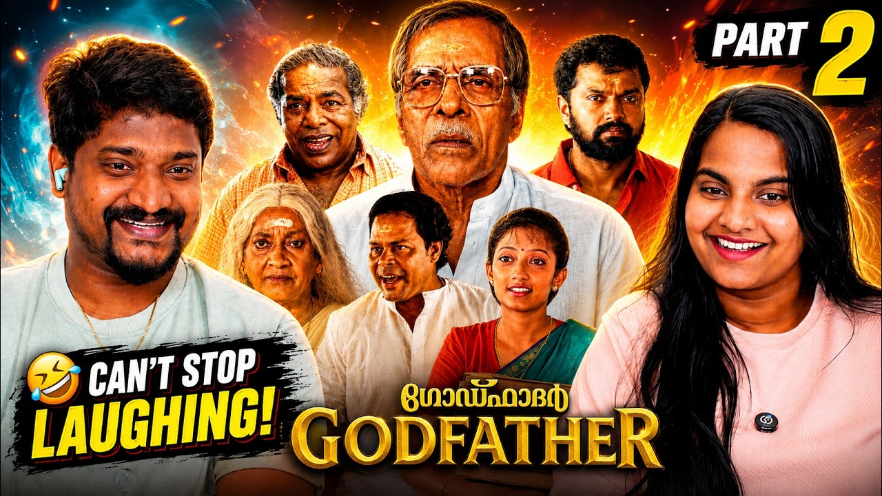 🤣 We Can't Stop LAUGHING! 😂🔥 | Godfather Malayalam Movie Reaction | Tamil Family Reacts | Part 2