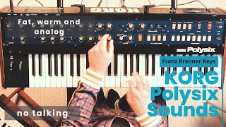Video thumbnail for KORG Polysix - sounds only by Franz Kreimer Keys