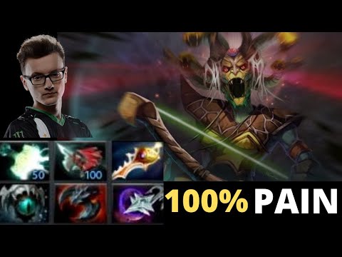 MIRACLE [Medusa] Insane Multishot Arrows 100% Slow 7.23 Dota 2