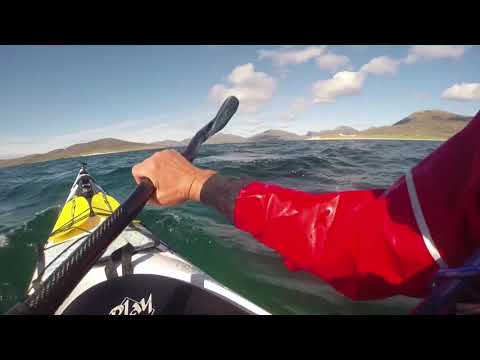 Solo Sea Kayaking - The Isle of Taransay Outer Hebrides