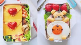 Cute Bento Box Lunch Ideas | for work or school, healthy meal recipes #bento
