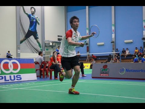 OUE Singapore International Series 2015 : Loh Kean Yew runs out of stamina in men's singles