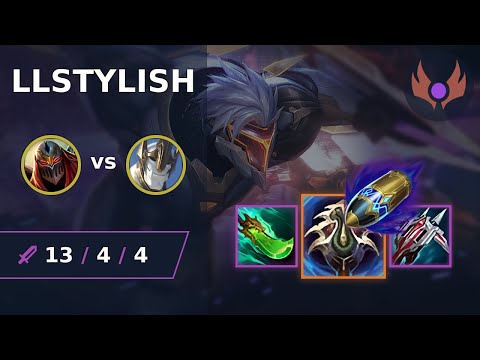 [ LLStylish ] Zed MID vs Galio | NA MASTER | LOL Season 2024