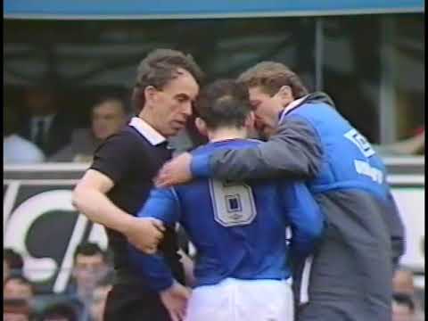 Everton 0-0 Man.City Division One 1986/87