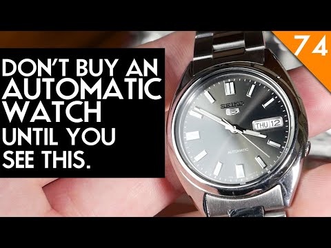 5 things you need to know before you buy your first automatic watch.