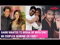 Live Gauri Wanted To KICK SRK Out Of Her Life Bigg Boss Couples Who PARTED WAYS After The Show