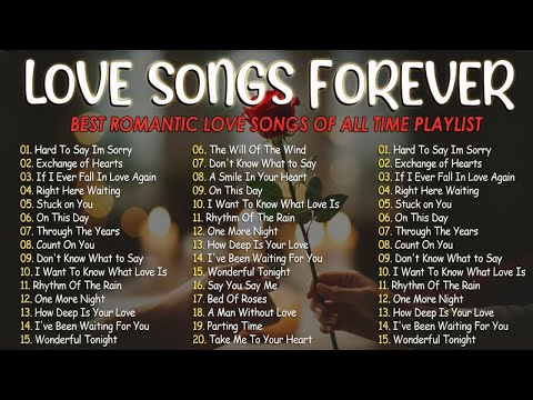 Greatest Hits Romantic Love Songs Playlist 💖 Oldies But Goodies 💖 80s & 90s