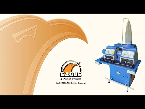 Eagle Jewelry Polishing Double Station Double Motor Dust Collector