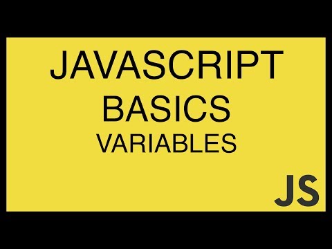 JavaScript Basics Tutorial 6 Variables