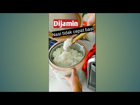 HOW TO PREVENT RICE FROM GOING STINKY IN A RICE COOKER~ Endang Mengge