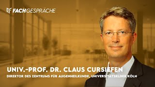Keratoplastik & Keratoprothesen – Fachgespräch mit Univ.-Prof. Dr. Claus Cursiefen