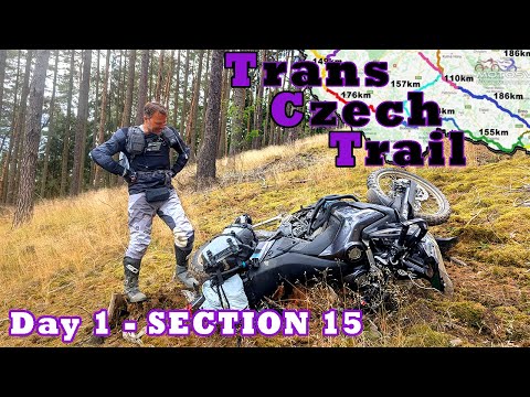 TCT - Trans Czech Trail Section 15 - Day 1 -Tenere 700 World Raid | Africa Twin