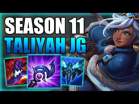 HOW TO PLAY TALIYAH JUNGLE & HARD CARRY Season 11 Taliyah Jungle Gameplay Guide - League of Legends