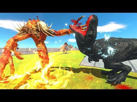 Fire Scourge Death Run - Animal Revolt Battle Simulator