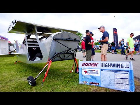 Aero-TV: Sonex Displays Two-Seat Aerobatic Prototype