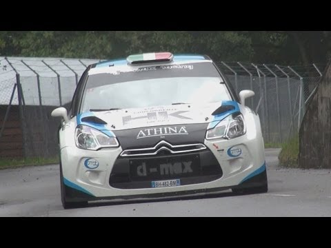 Rally Ronde del Ticino 2014. Loud Anti-Lag Backfire Sound. Won by Felice Re / Mara Bariani, DS3 WRC