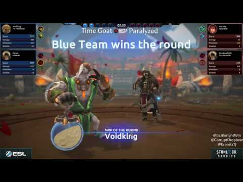 ESL Go4Battlerite Week 3 - Paralyzed vs Time Goat (Round of 16)