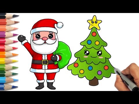 Kids Christmas drawing-