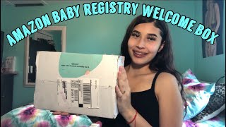 AMAZON BABY REGISTRY BOX 2019 | PREGNANT AT 15 💞