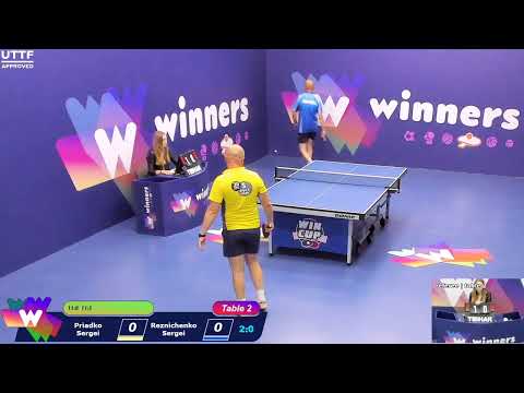WINners CUP table 2  11.09 Priadko Sergei - Reznichenko Sergei 17:30