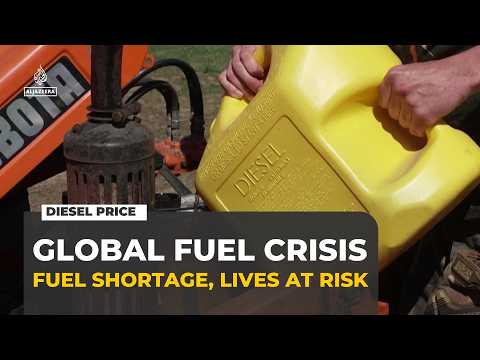 Global diesel price surge fuels inflation and economic hardship