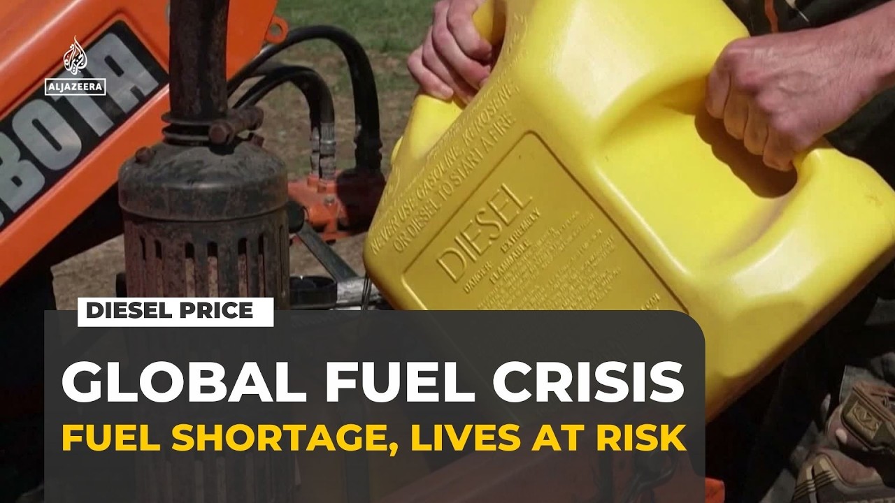 Global diesel price surge fuels inflation and economic hardship