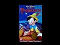 Closing To Pinocchio UK VHS 1995