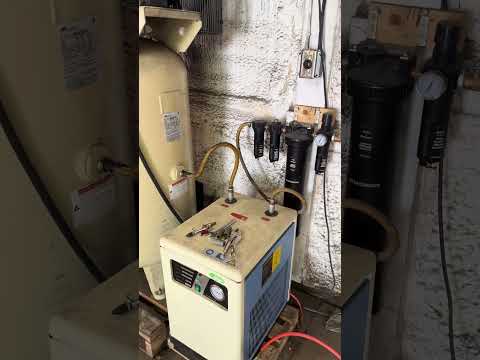 Harbor freight refrigerator dryer for plasma cutting #chiassonsmoke