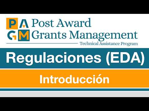 EDA Regulations Intro