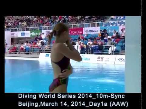 Diving World Series 2014 Beijing Day 1 (1/2) - 10m Sync - ALL