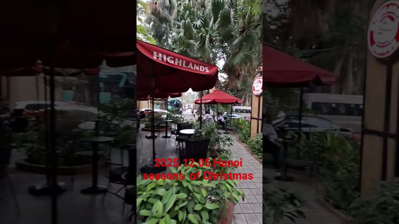 하노이  하이랜드 커피 Season of Christmas