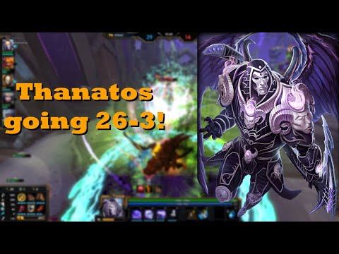 Smite - HOW TO BUILD THANATOS TO WIN WITH 26 KILLS!!!